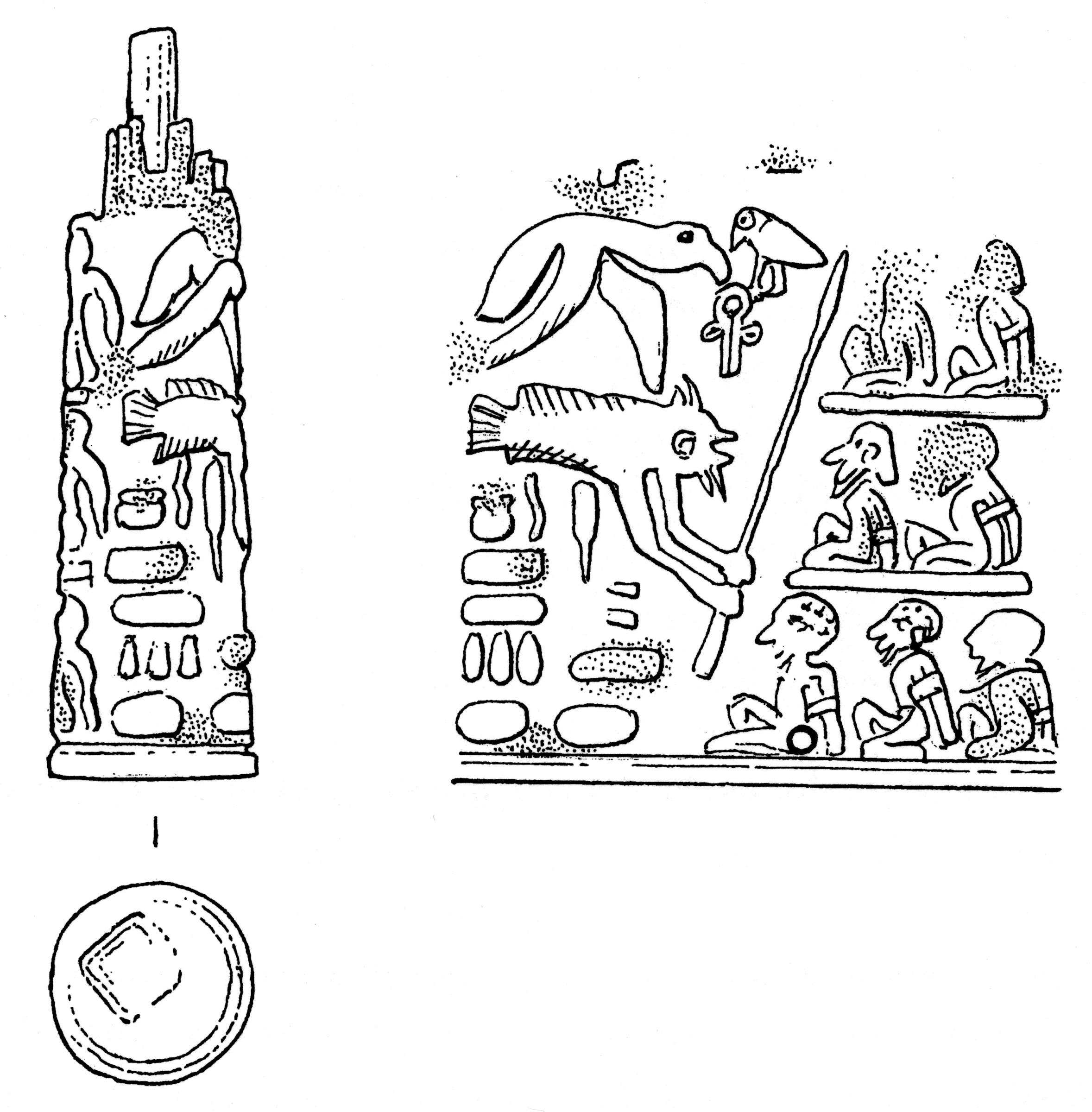 The Narmer cylinder